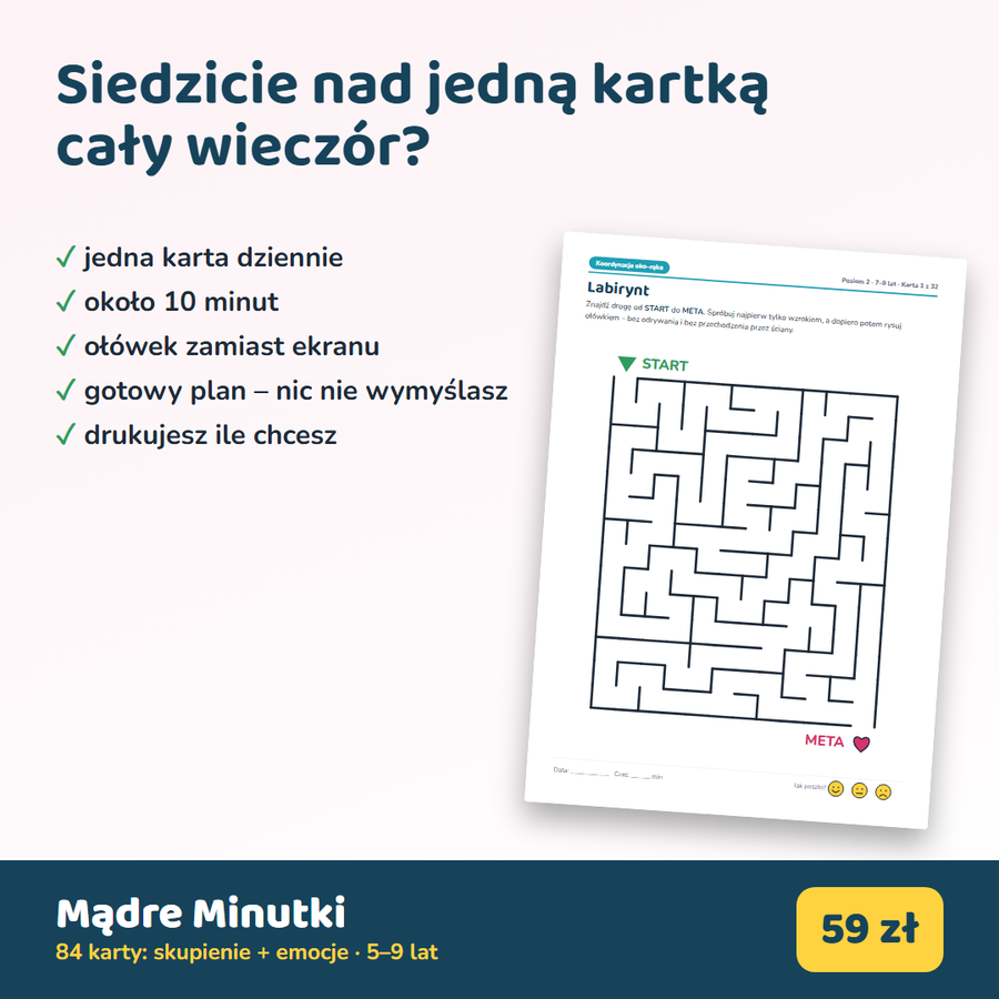 Karta ćwiczeń – labirynt